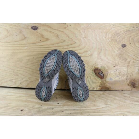 The North Face Women's Hiking Outdoor Shoes - Gray and Blue - Picture 10 of 10